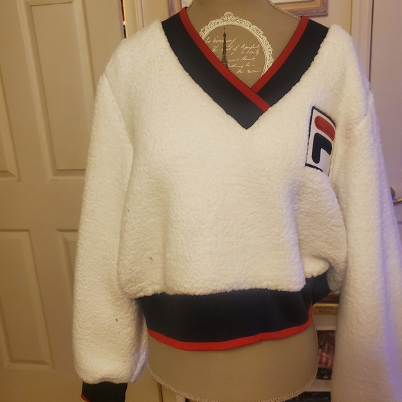 Fila Sylvia Crop Sweater - Picture 7 of 15